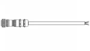 Кабель  4 x 6мм - Desina - для силовых цепей, 2м  PCS060N-02.0-0C5